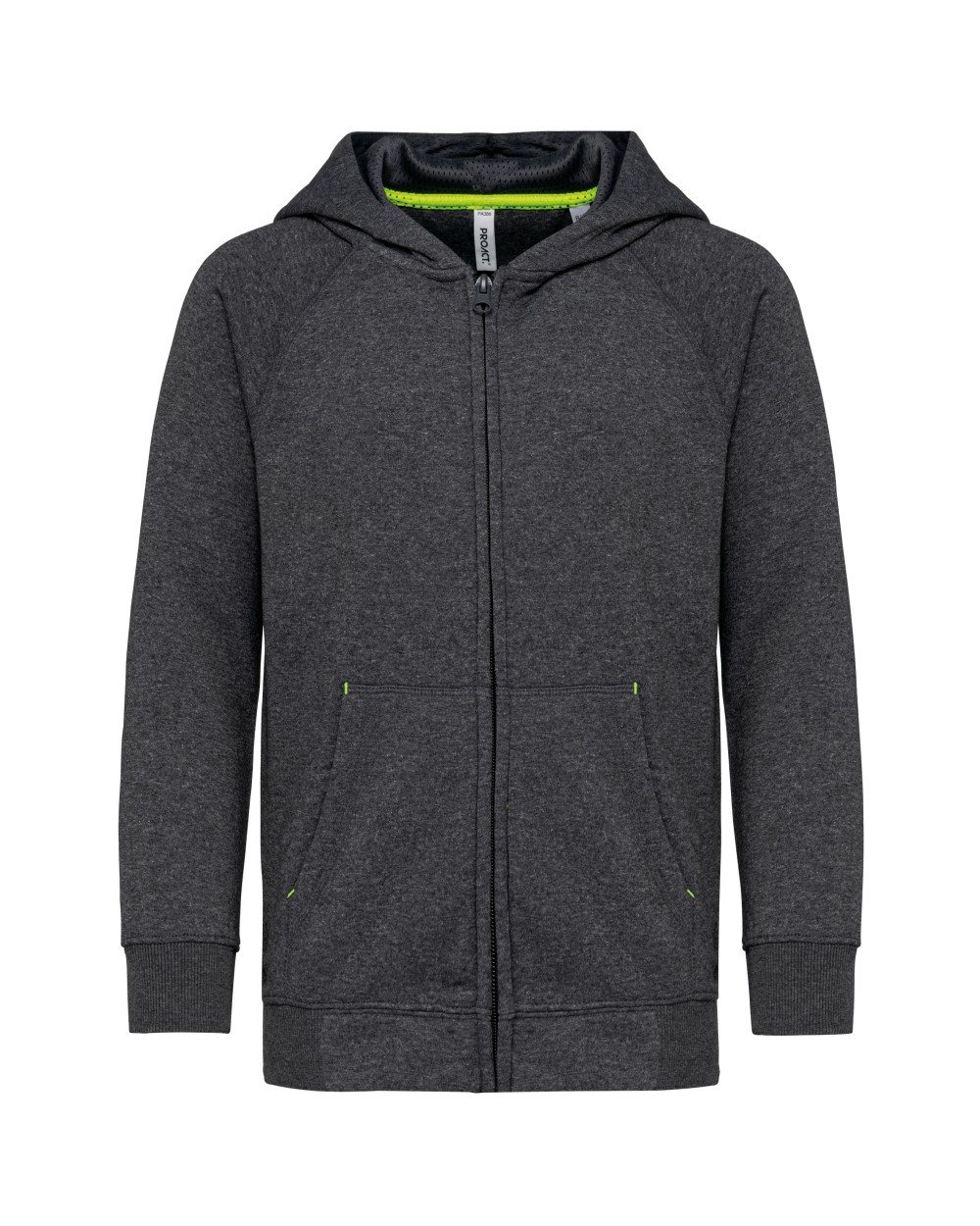 PROACT Kinderjacke mit Reißverschluss und Kapuze Sweatshirts personalisierbar