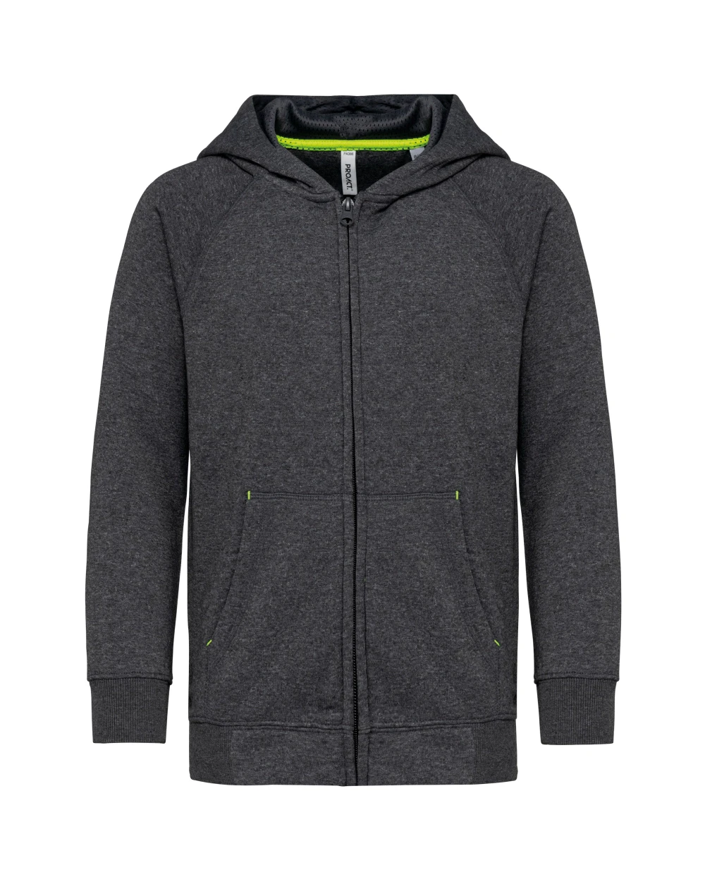 Sweaters & hoodies PROACT Kinder sweatvest met capuchon voor bedrukking &amp; borduring