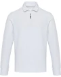 Polos personnalisable ELEVATE Polo unisexe de 245 g/m² Apollo à manches longues et demi fermeture éclair