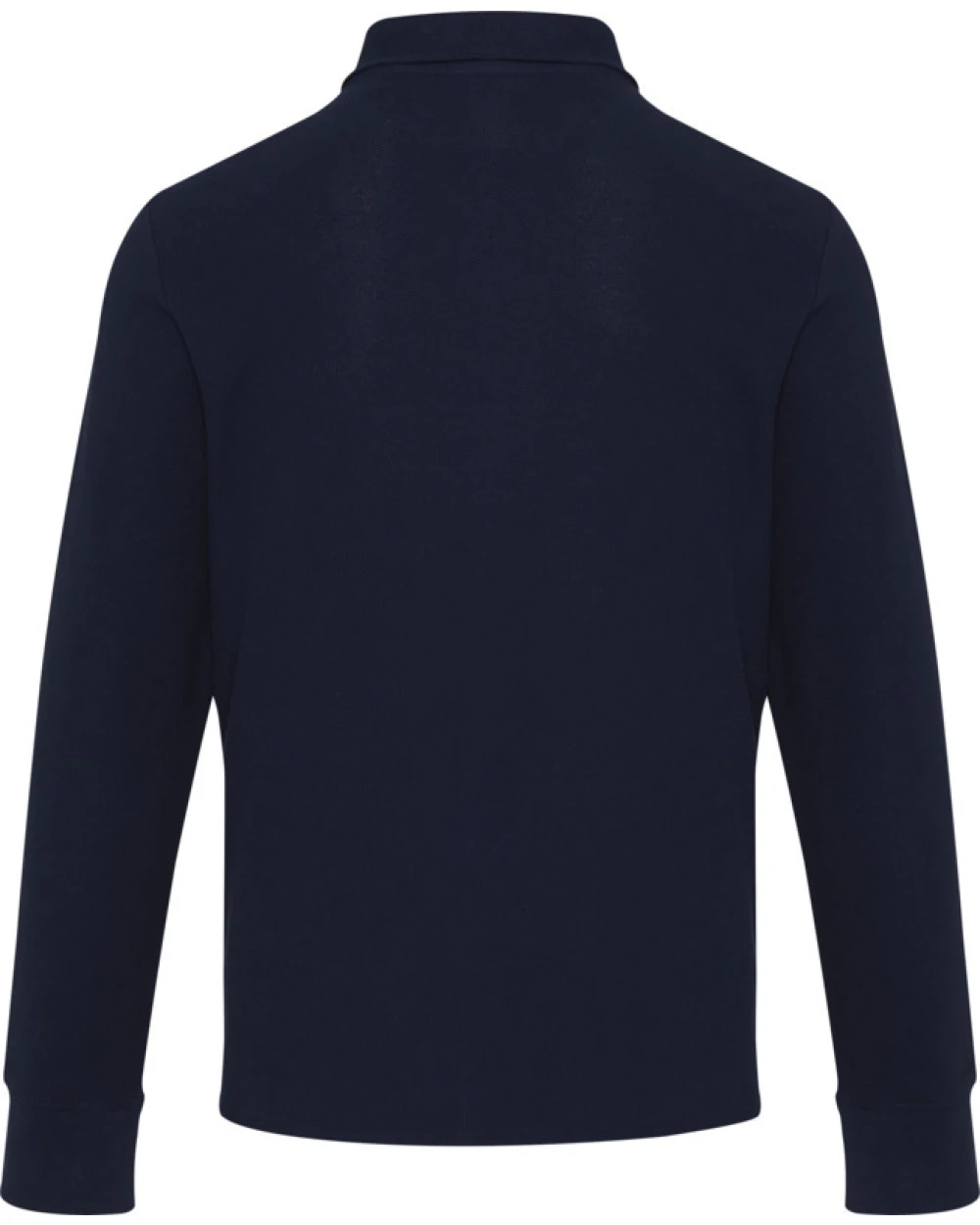 Polos personnalisable ELEVATE Polo unisexe de 245 g/m² Apollo à manches longues et demi fermeture éclair