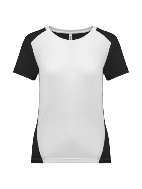 PROACT T-shirt de sport écoresponsable bicolore femme /api/colors/f7bbab39-eed0-4e10-a2bb-e238550dbaf8 personnalisable