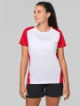 T-Shirts à personnaliser PROACT T-shirt de sport écoresponsable bicolore femme 
