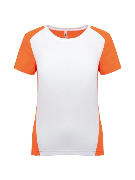 PROACT T-shirt de sport écoresponsable bicolore femme /api/colors/f553dbee-581c-4b14-aad4-68e96dd4abb3 personnalisable