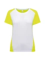 PROACT T-shirt de sport écoresponsable bicolore femme /api/colors/2b01574f-623b-4341-8f5c-be6cf87c1cc2 personnalisable
