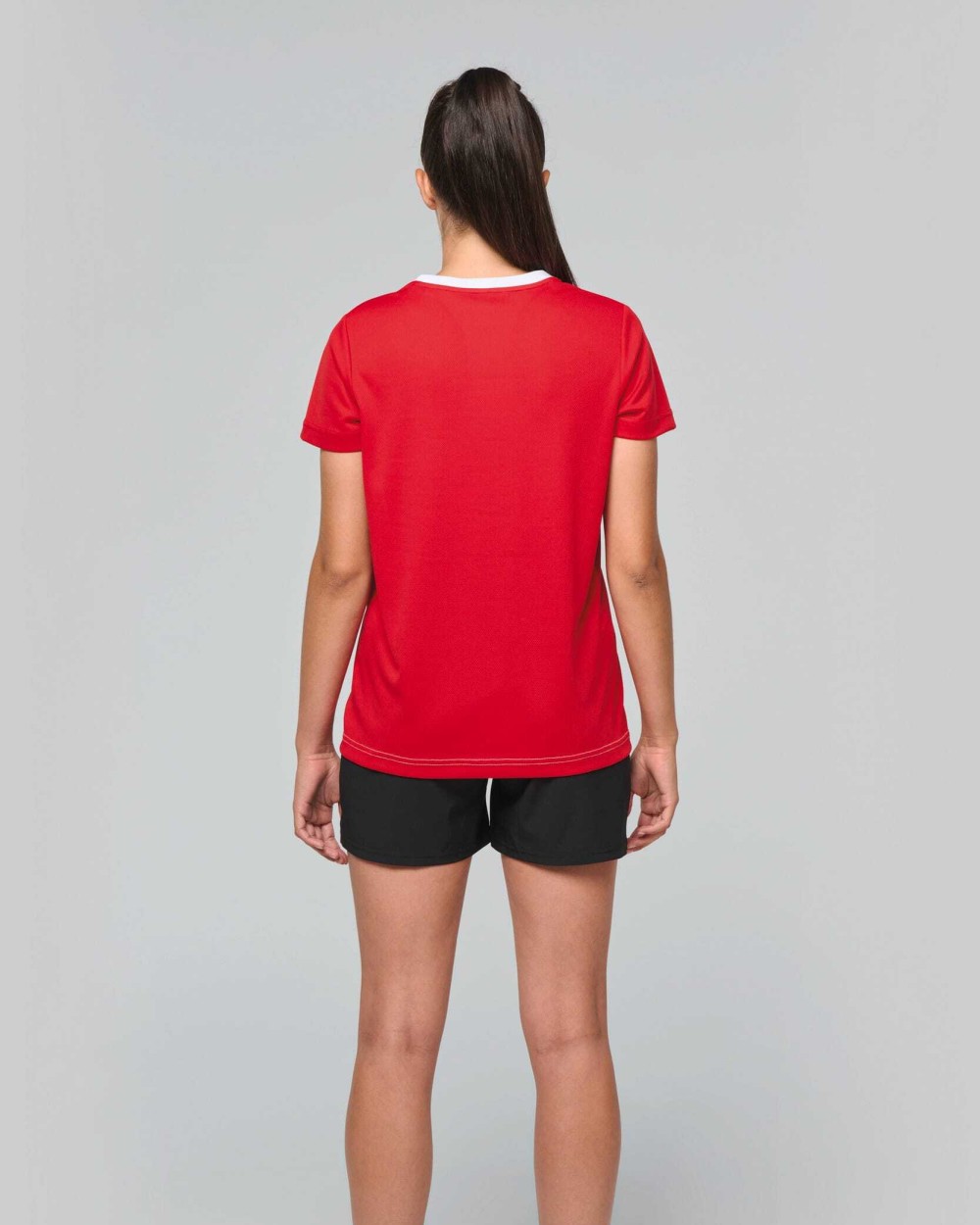 T-Shirts personnalisable PROACT T-shirt de sport écoresponsable bicolore femme