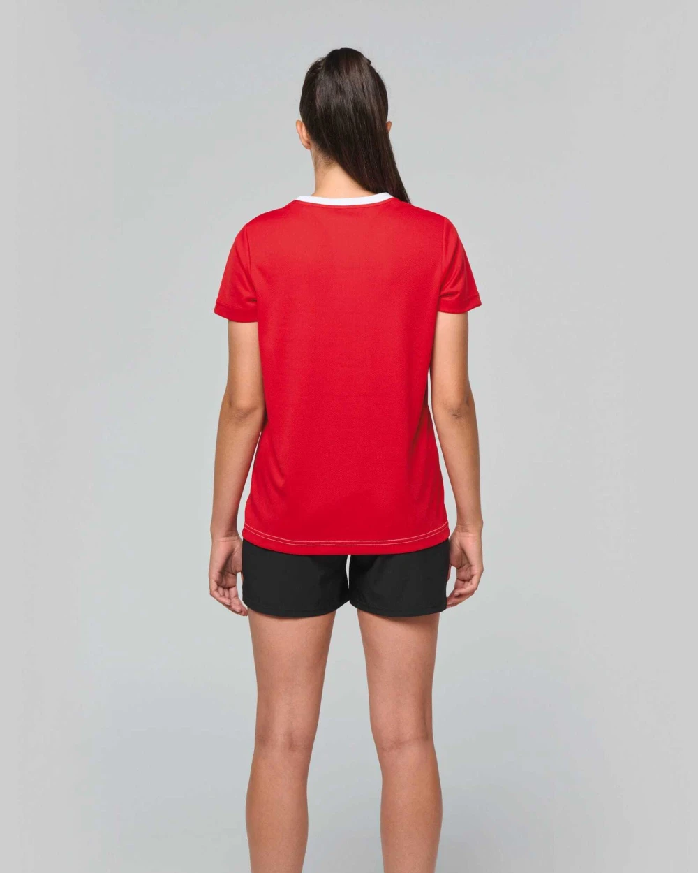 T-Shirts personnalisable PROACT T-shirt de sport écoresponsable bicolore femme