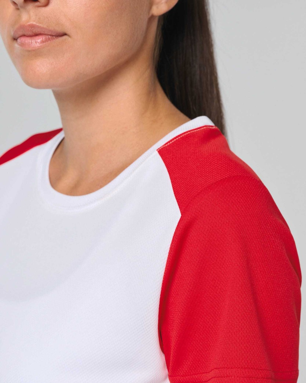 T-Shirts personnalisable PROACT T-shirt de sport écoresponsable bicolore femme