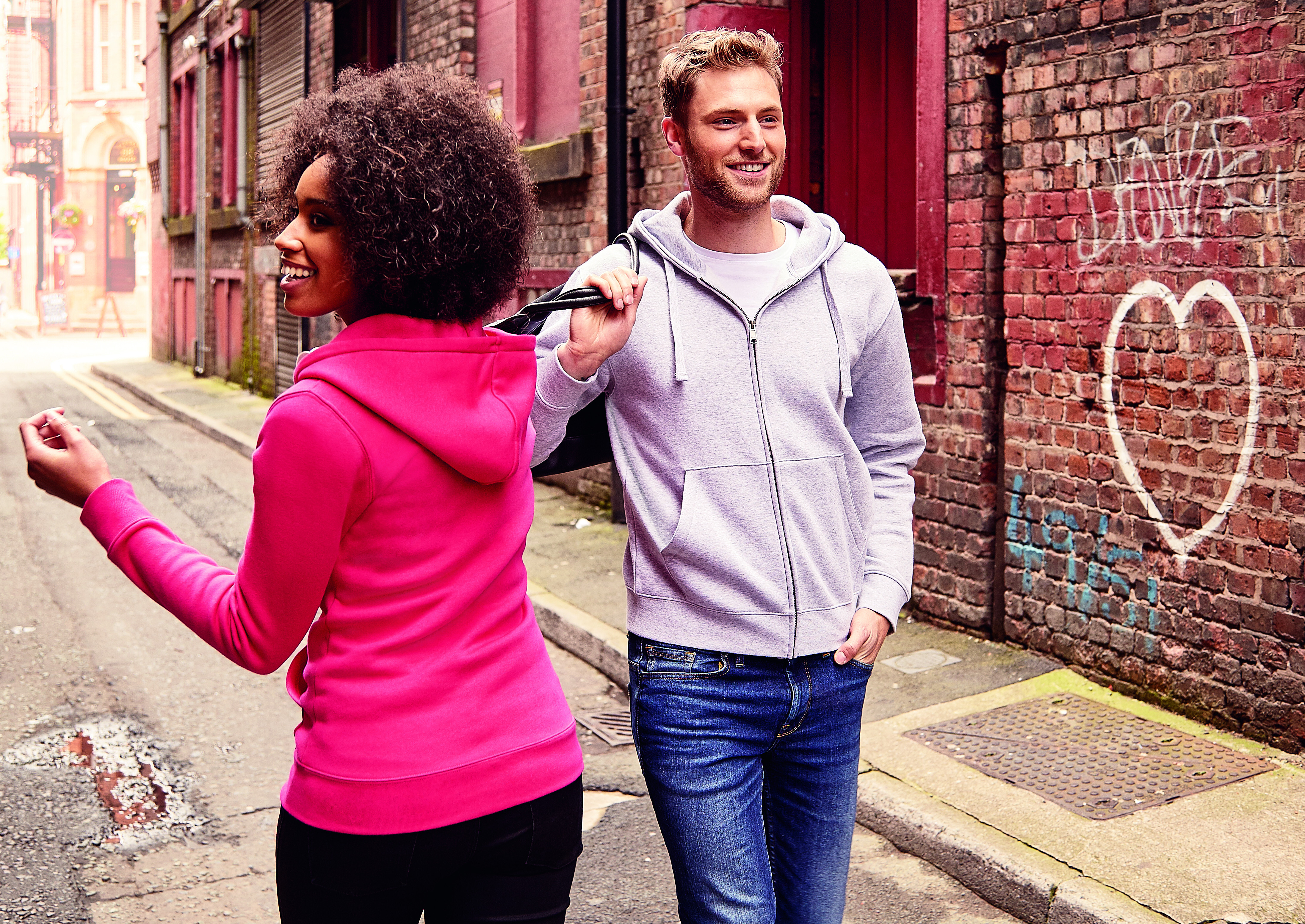 Sweaters & hoodies RUSSELL LADIES' AUTHENTIC ZIPPED HOOD JACKET voor bedrukking &amp; borduring