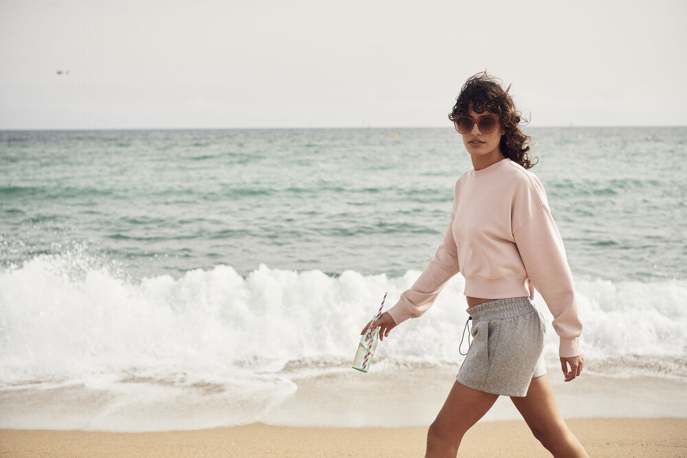 Sweat-shirts personnalisable CLIQUE Miami Cropped