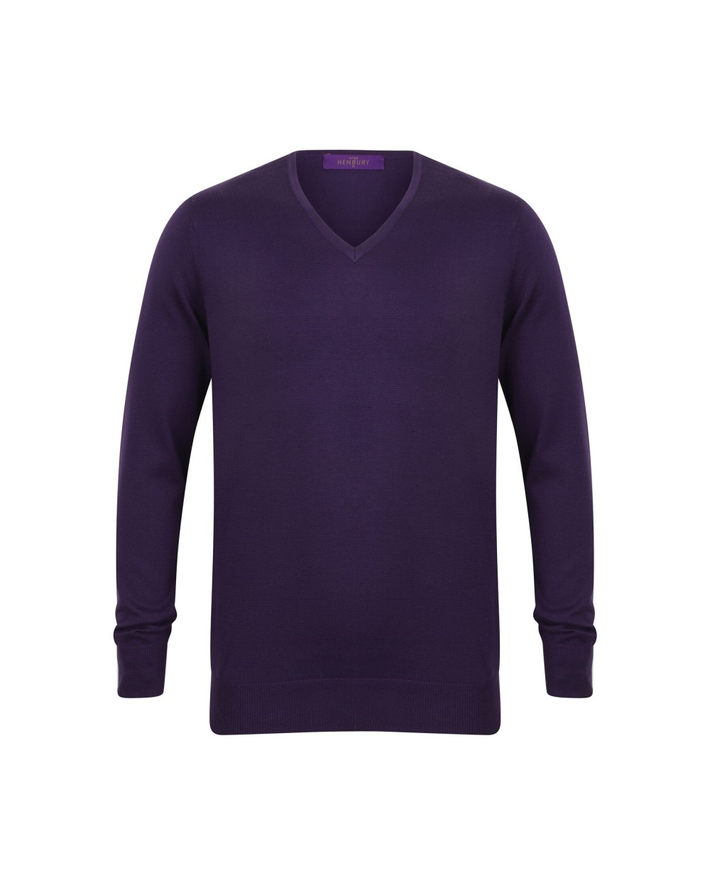 HENBURY MEN'S V-NECK JUMPER Pullovers personalisierbar
