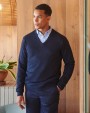 HENBURY MEN'S V-NECK JUMPER Pullovers personalisierbar