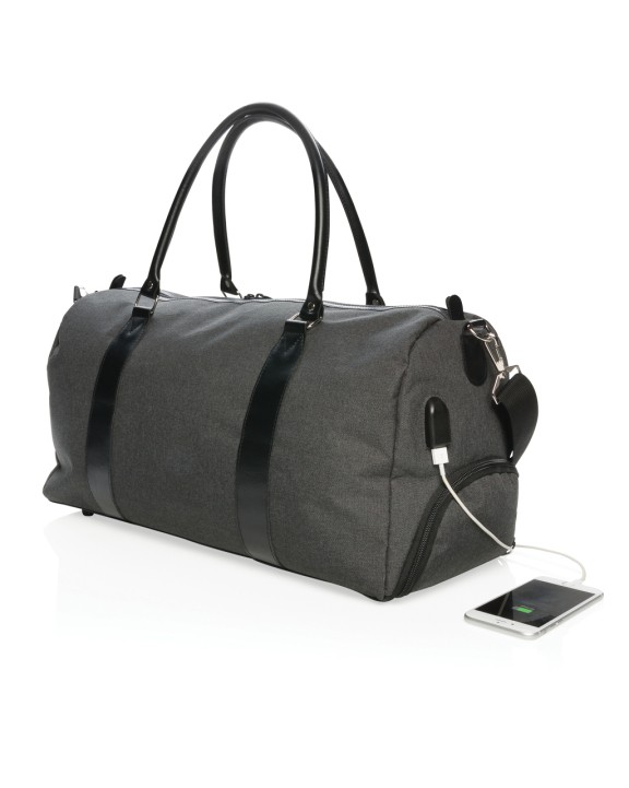 4DO Wochenendtasche mit USB A-Ausgang Taschen personalisierbar