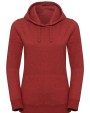 RUSSELL Ladies' Authentic Melange Hooded Sweat Sweatshirts personalisierbar