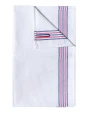 Produits éponges personnalisable KARIBAN Essuie-vaisselle 5 rayures Origine France Garantie