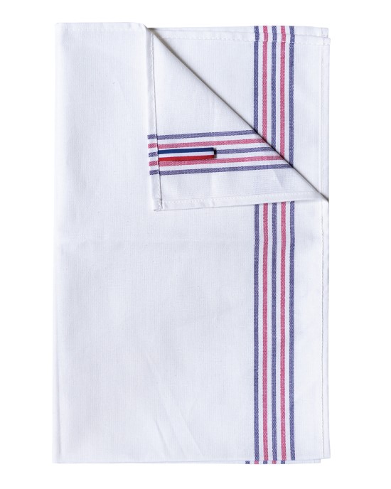 Produits éponges personnalisable Kariban Essuie-vaisselle 5 rayures Origine France Garantie