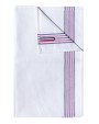 Produits éponges personnalisable KARIBAN Essuie-vaisselle 5 rayures Origine France Garantie