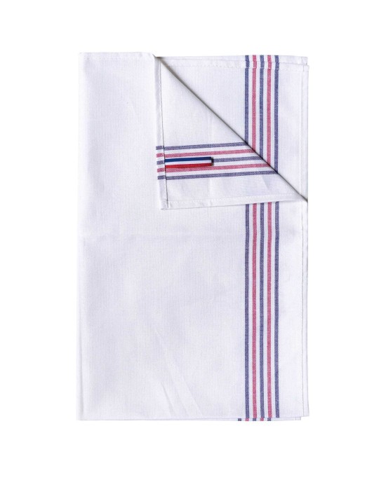 Produits éponges personnalisable Kariban Essuie-vaisselle 5 rayures Origine France Garantie