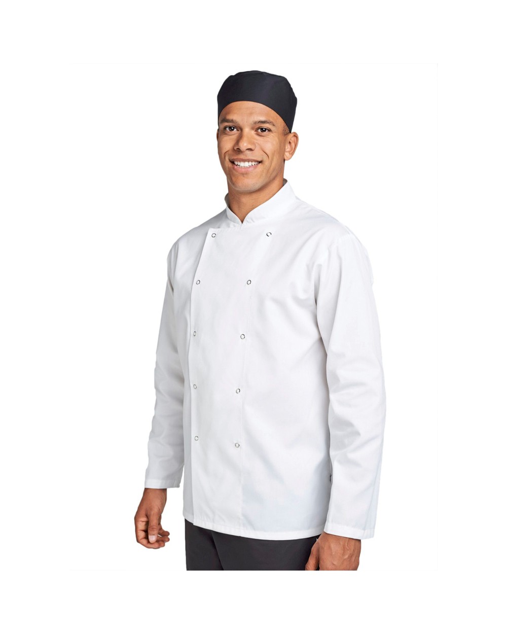 Jassen DENNYS LONDON Unisex Long Sleeve Chef Jacket voor bedrukking &amp; borduring