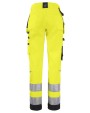 JOBMAN 2272 Damen Bundhose Star Hi-Vis Hosen personalisierbar