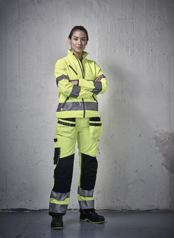 Pantalons personnalisable JOBMAN 2272 Pantalon d'artisan Star pour femme Hi-Vis