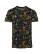 NATIVE SPIRIT Umweltfreundliches Herren T-Shirt Tropen-Druck T-Shirts personalisierbar