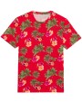 NATIVE SPIRIT Umweltfreundliches Herren T-Shirt Tropen-Druck T-Shirts personalisierbar