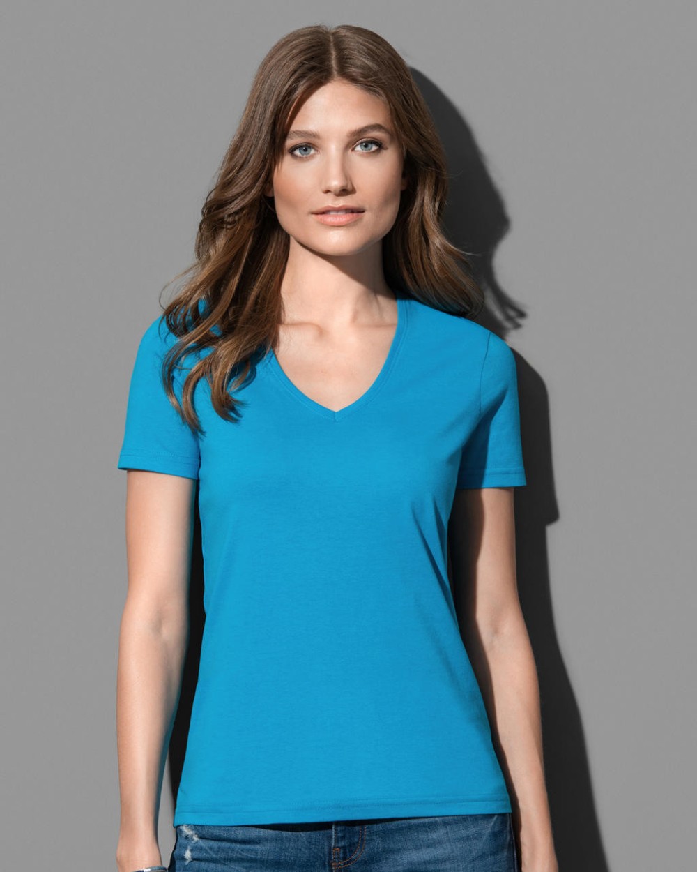 STEDMAN Classic-T V-neck T-Shirts personalisierbar