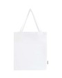Tote bags 4DO Madras draagtas van 140 g/m² GRS gerecycled katoen met inzetstuk voor bedrukking &amp; borduring