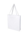 Tote bags 4DO Madras draagtas van 140 g/m² GRS gerecycled katoen met inzetstuk voor bedrukking &amp; borduring