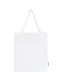 Tote bags personnalisable 4DO Sac shopping à soufflets Madras en coton recyclé 140 g/m² certifié GRS