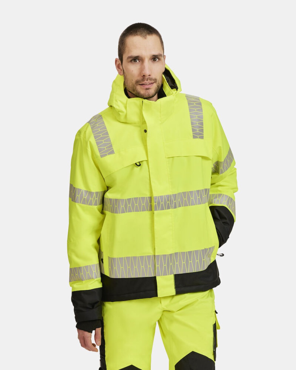 JOBMAN 2235 Winterhose Hi-Vis Hosen personalisierbar