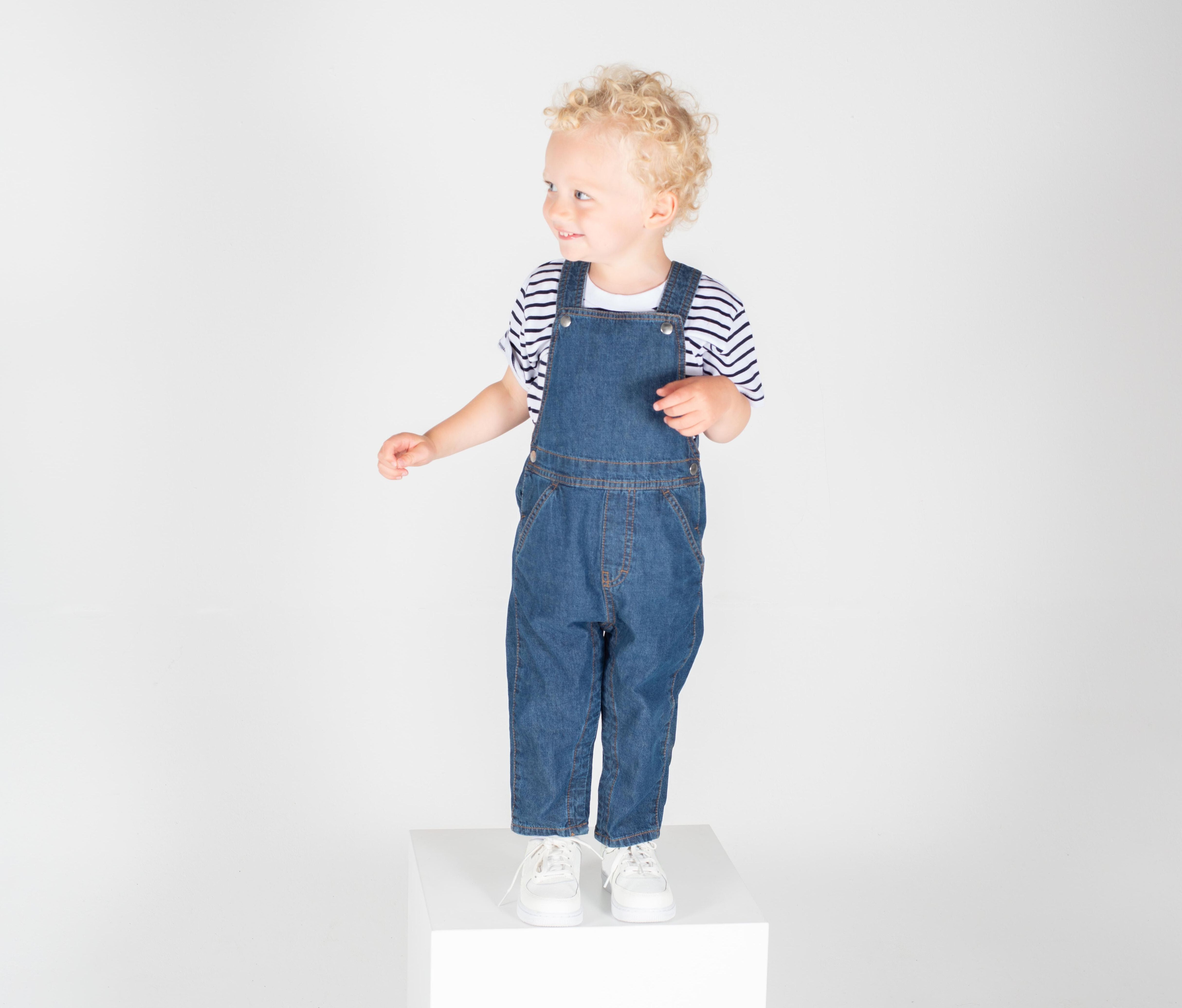 Broeken LARKWOOD DENIM DUNGAREES voor bedrukking &amp; borduring