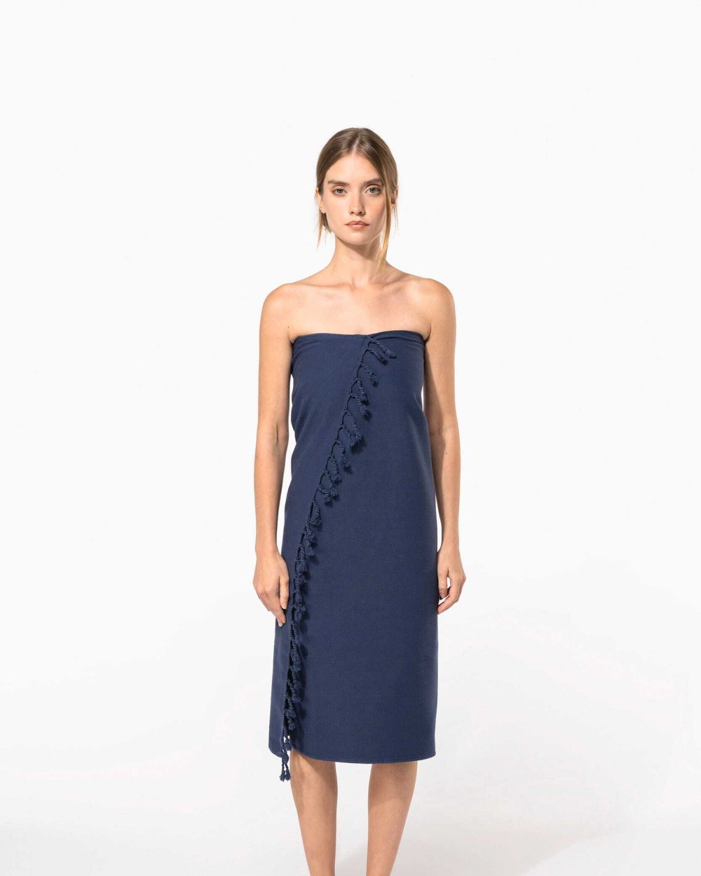 Bad artikelen KARIBAN Vintage fouta voor bedrukking &amp; borduring