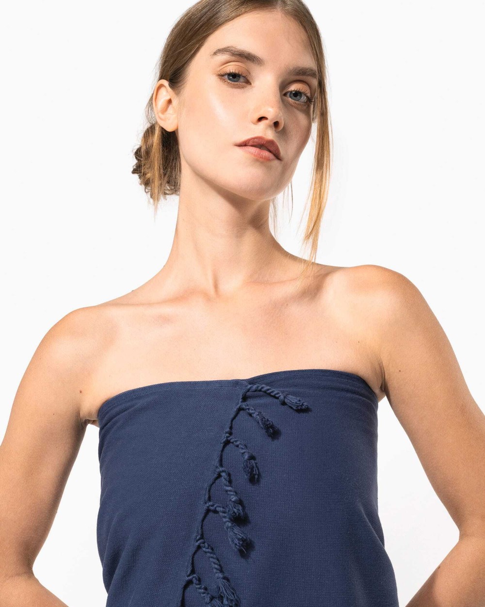 Bad artikelen KARIBAN Vintage fouta voor bedrukking &amp; borduring