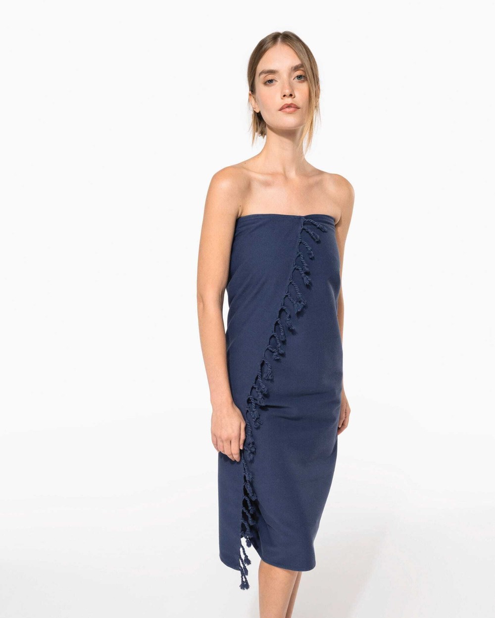 Bad artikelen KARIBAN Vintage fouta voor bedrukking &amp; borduring