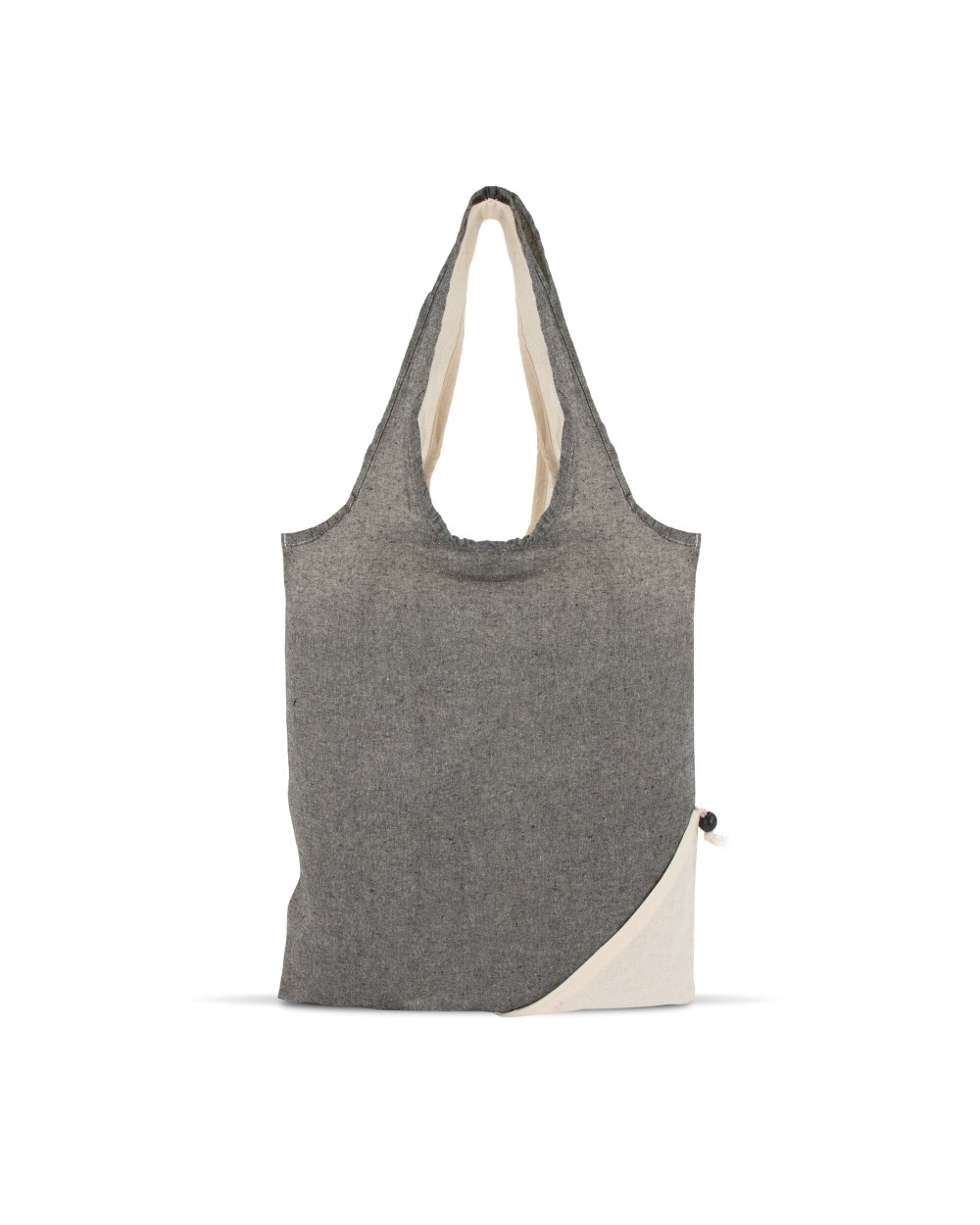4DO Einkaufstasche Recycelte Baumwolle OEKO-TEX® 140g/m² 38x42cm Taschen personalisierbar