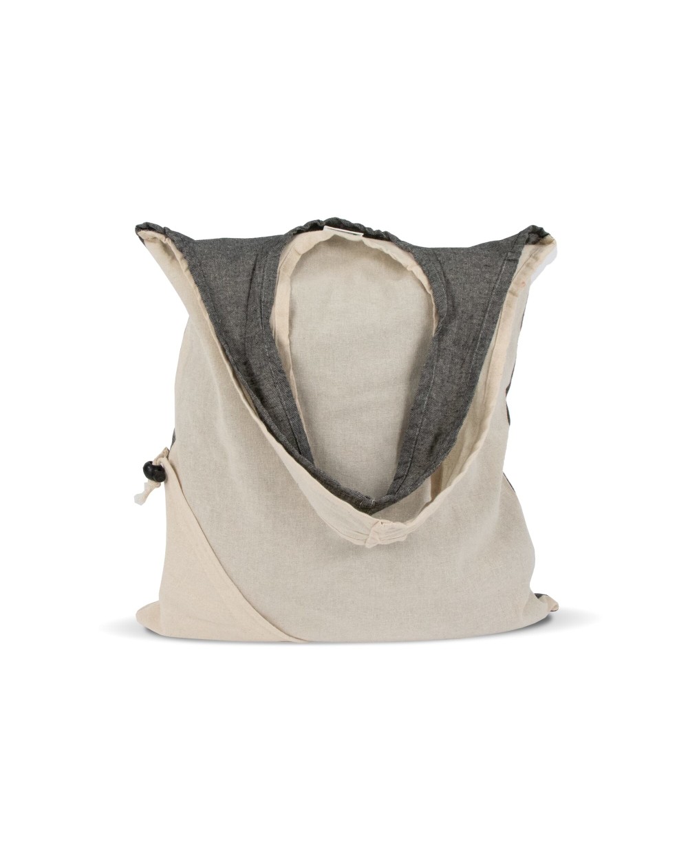 Sacs & Bagagerie personnalisable 4DO Sac à provisions Coton recyclé OEKO-TEX® 140g/m² 38x42cm