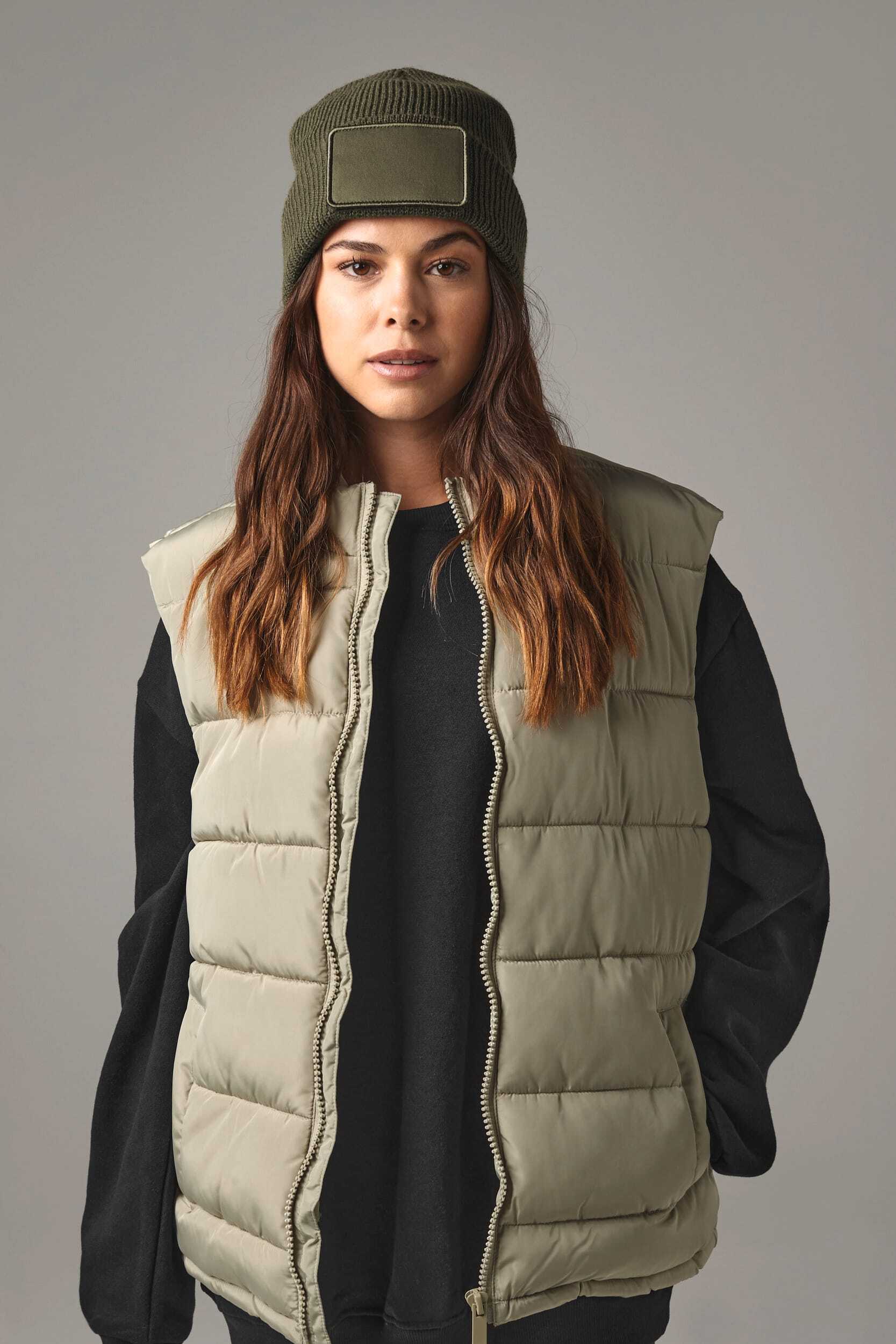 Bonnets personnalisable BEECHFIELD Bonnet Thinsulate™ avec patch amovible