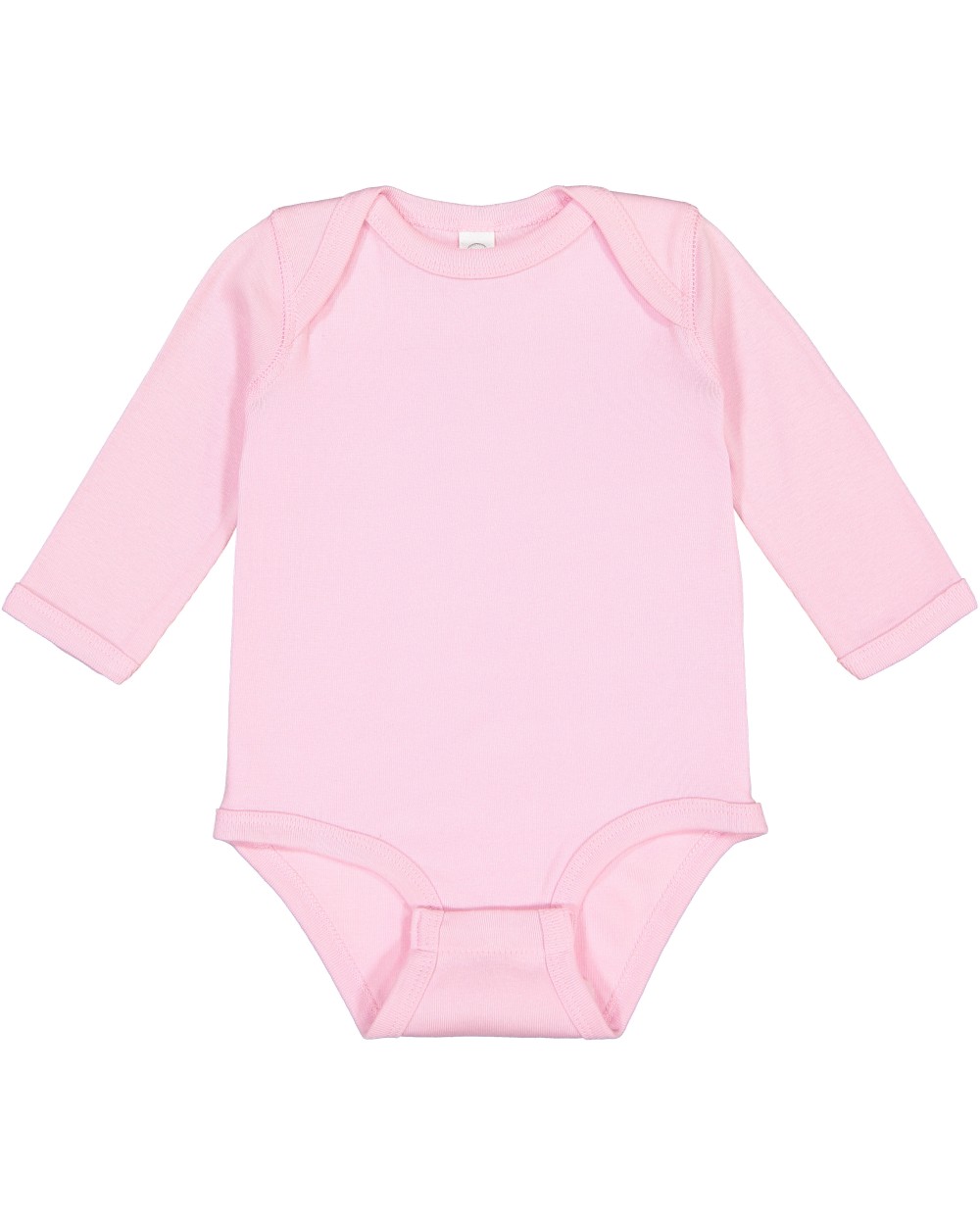 Baby artikelen RABBIT SKINS Infant Fine Jersey Long Sleeve Bodysuit voor bedrukking &amp; borduring