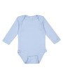 Baby artikelen RABBIT SKINS Infant Fine Jersey Long Sleeve Bodysuit voor bedrukking &amp; borduring