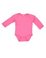 RABBIT SKINS Infant Fine Jersey Long Sleeve Bodysuit Baby Artikeln personalisierbar