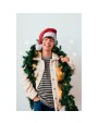 Benodigdheden 4DO Lange gebreide kerstmuts voor bedrukking &amp; borduring
