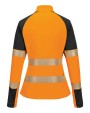 Sweaters & hoodies PORTWEST Women’s PW3 Hi-vis ¼-zip sweatshirt (T173) voor bedrukking &amp; borduring