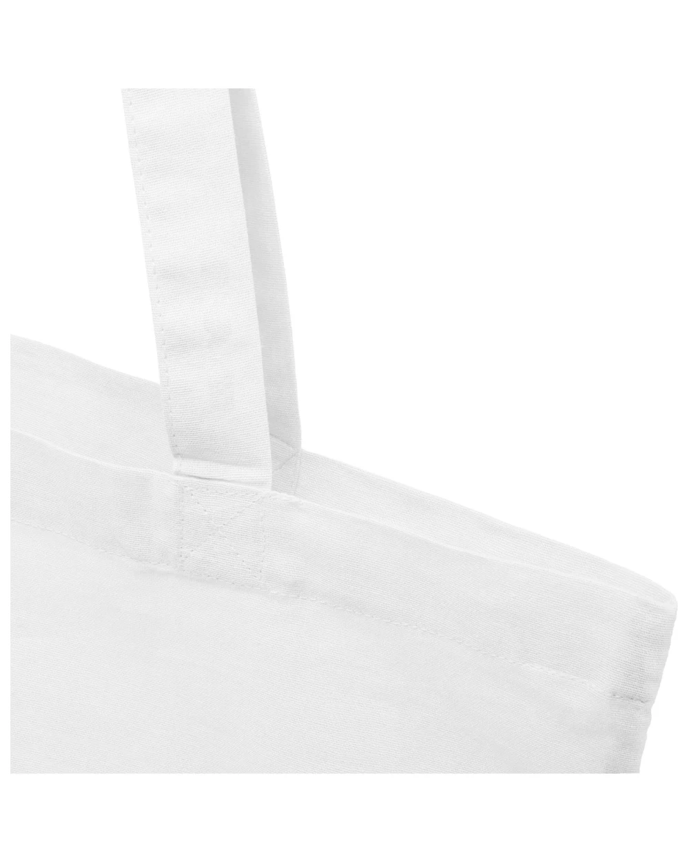 Tote bags 4DO Madras 140 g/m2 draagtas van GRS gerecycled katoen 7 l voor bedrukking &amp; borduring