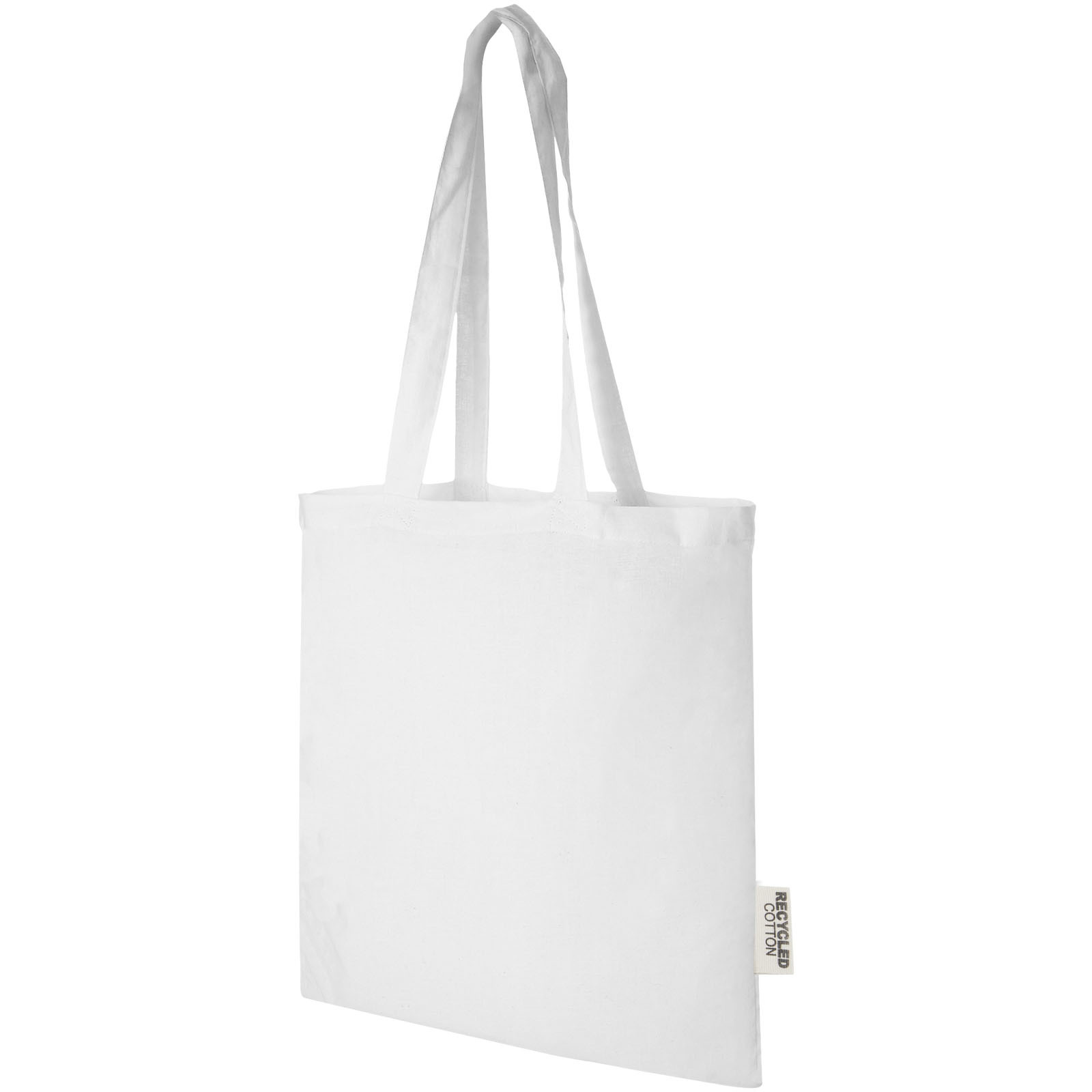Tote bags personnalisable 4DO Sac shopping Madras en coton certifié GRS de 140 g/m2 de 7 L