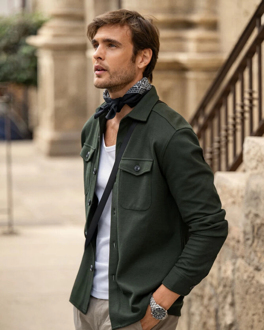 Hemden JAMES-HARVEST Hicksville  Overshirt Unisex voor bedrukking &amp; borduring