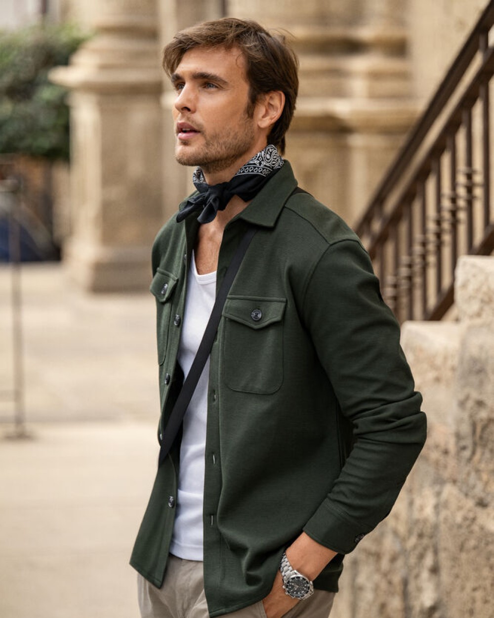 Chemises personnalisable JAMES-HARVEST Hicksville 
Surchemise Unisex