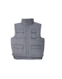 VELILLA MULTI-POCKET PADDED VEST Jacken personalisierbar