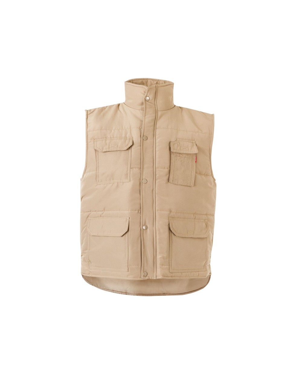 VELILLA MULTI-POCKET PADDED VEST Jacken personalisierbar