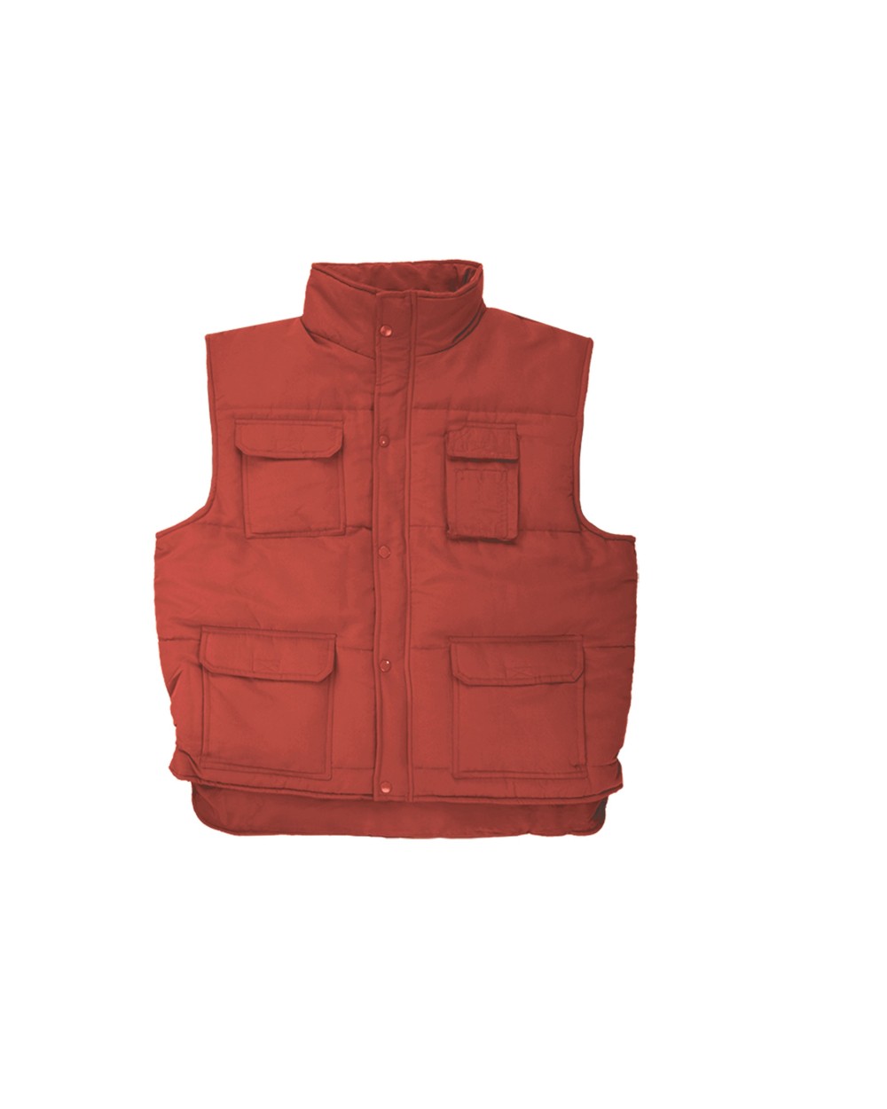VELILLA MULTI-POCKET PADDED VEST Jacken personalisierbar